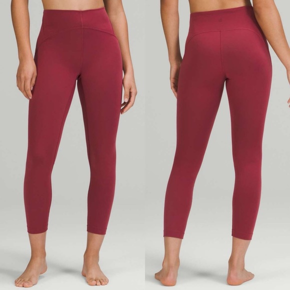 Lululemon InStill High Rise Tight Leggings 25” in Mulled Wine 0 - Picture 1 of 7